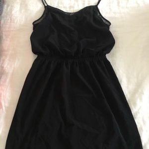 Express short black dress